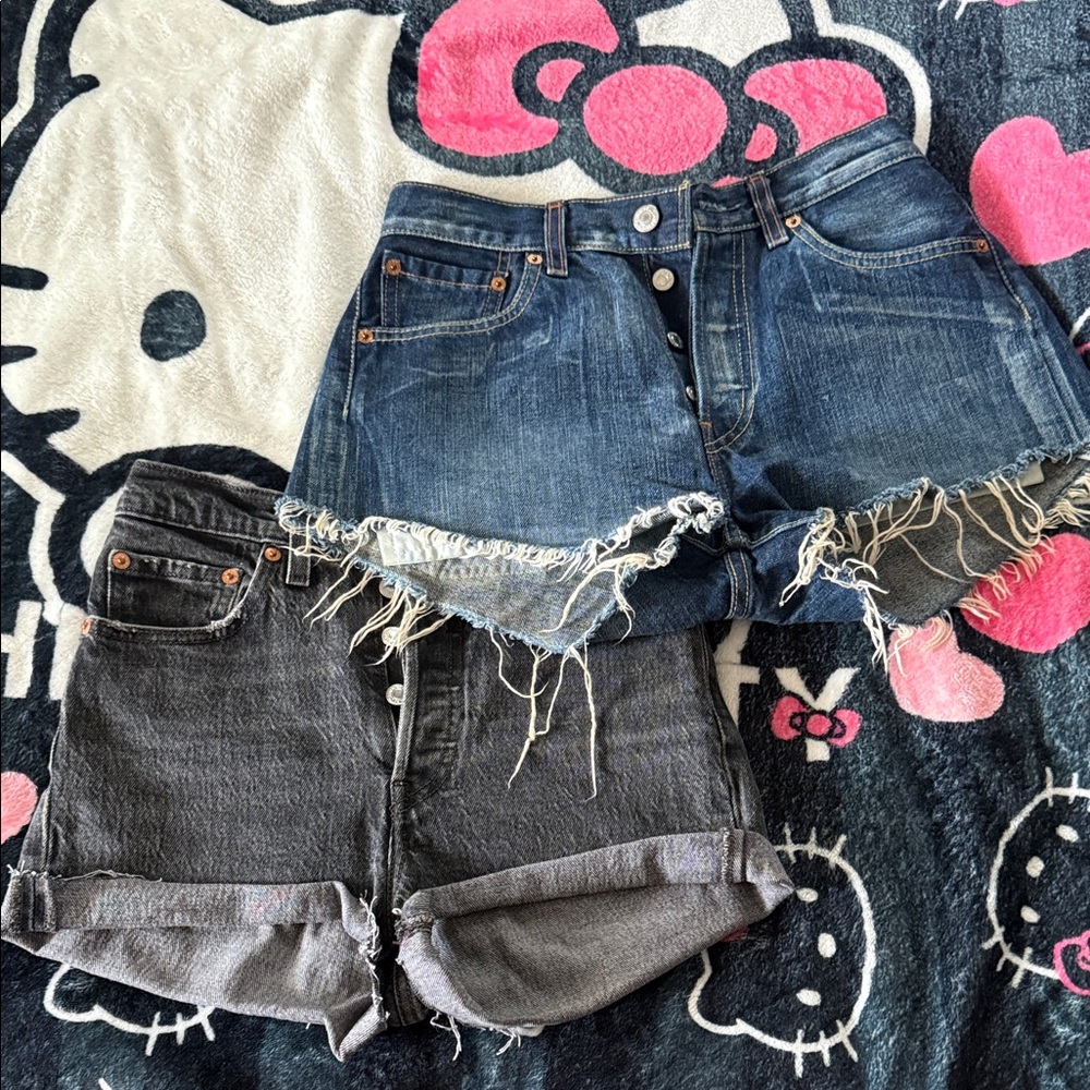 Levi shorts bundle - Blue & Black